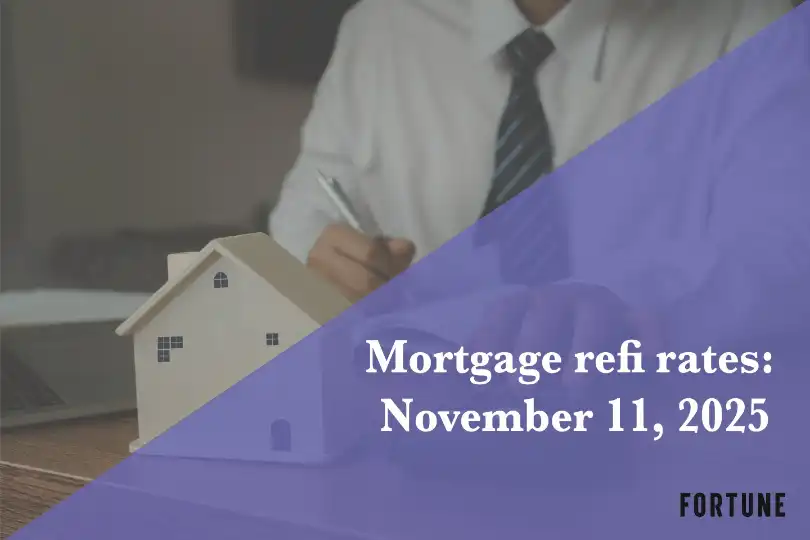 Current refi mortgage rates report for Nov. 11, 2025