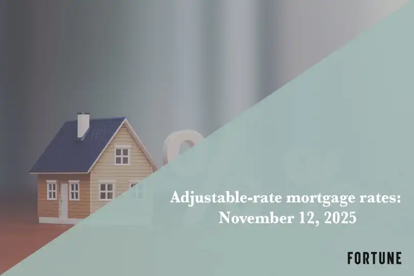 Current ARM mortgage rates report for Nov. 12, 2025