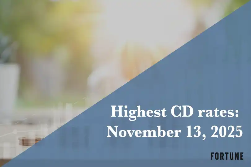Invest in CDs now to get up to 4.20% APY. Here are the best CD rates for Nov. 13, 2025