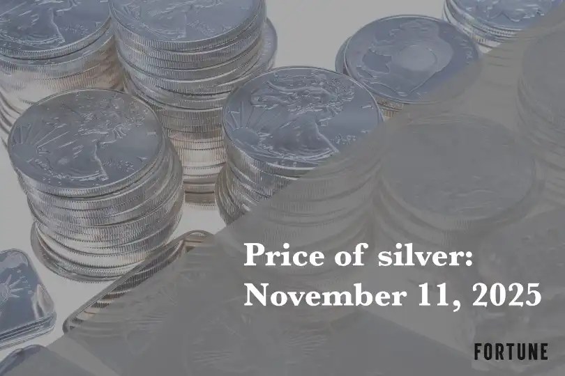 Current price of silver as of Tuesday, November 11, 2025