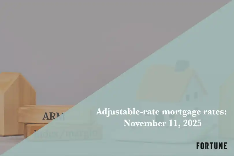 Current ARM mortgage rates report for Nov. 11, 2025